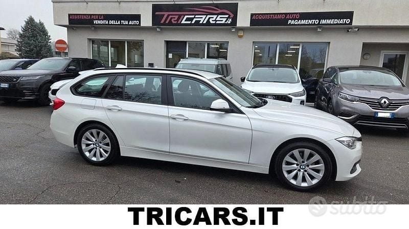 Usata BMW 318 Advantage 150 CV (110 kW) 2018 Bianco Station wagon