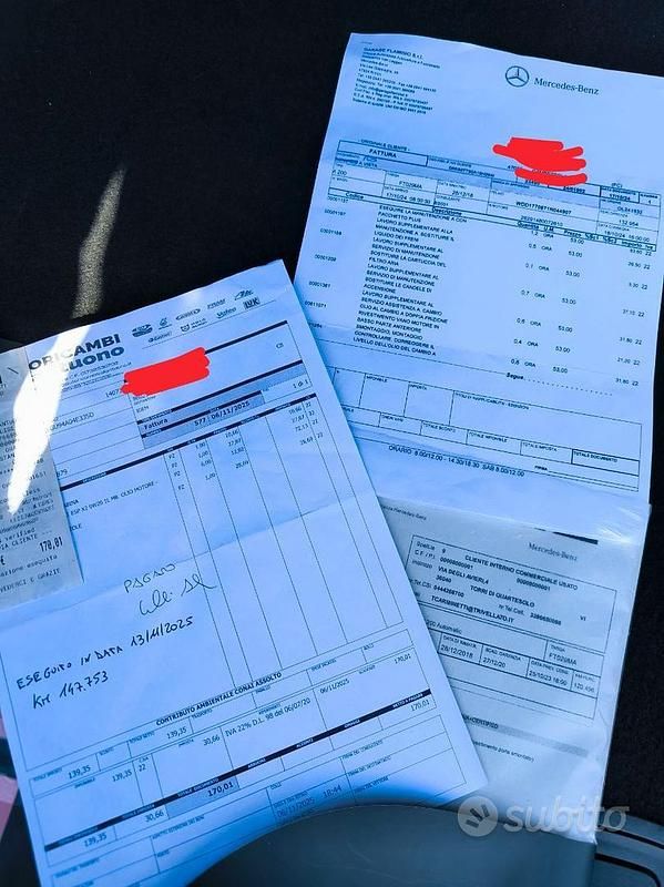 Usata Mercedes A200 163 CV (119 kW) 2018 Bianco Berlina