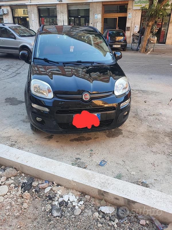 Usata Fiat Panda 2013 Nero Utilitaria