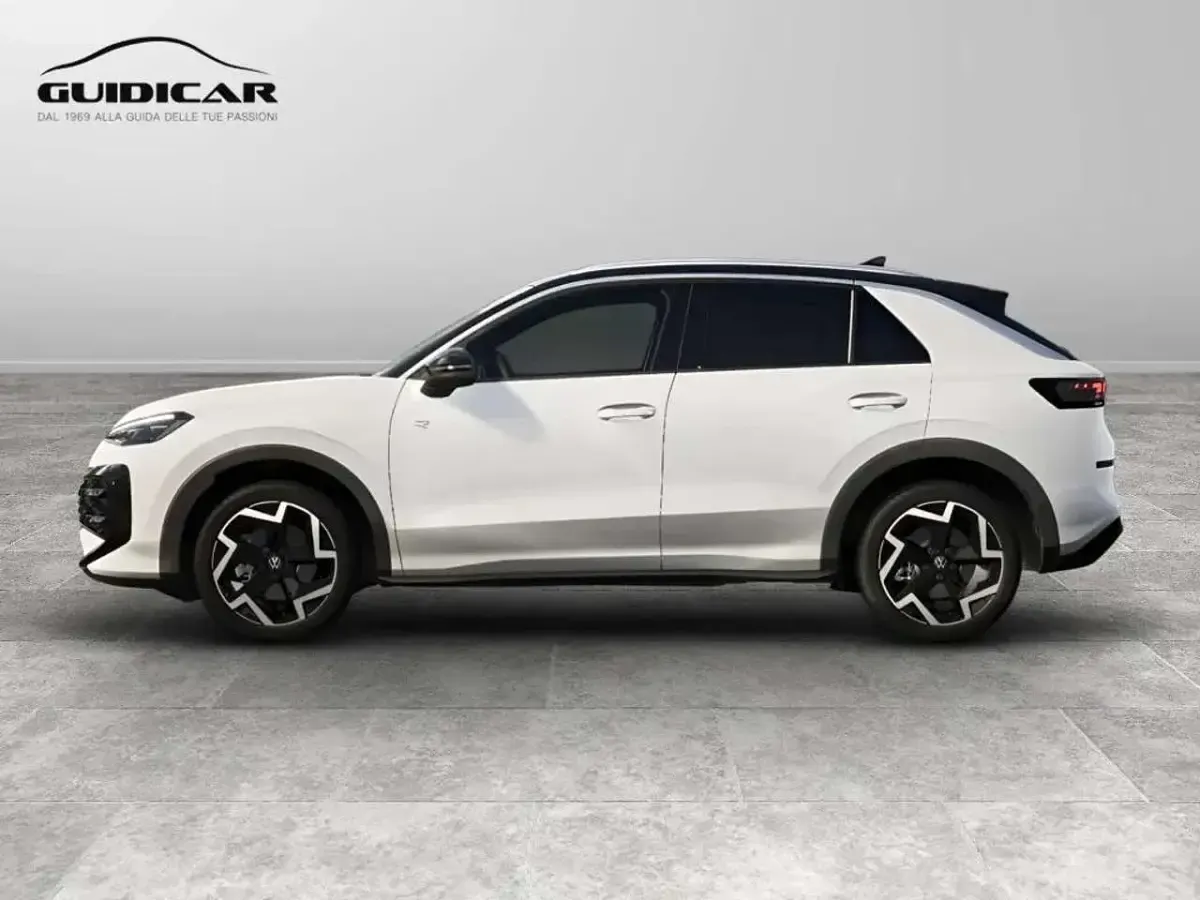 Nuova VW T-Roc R-line 150 CV (110 kW) 2026 Pure white nero SUV