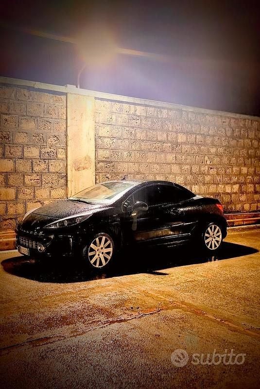Usata Peugeot 207 CC 2008 Nero Cabrio