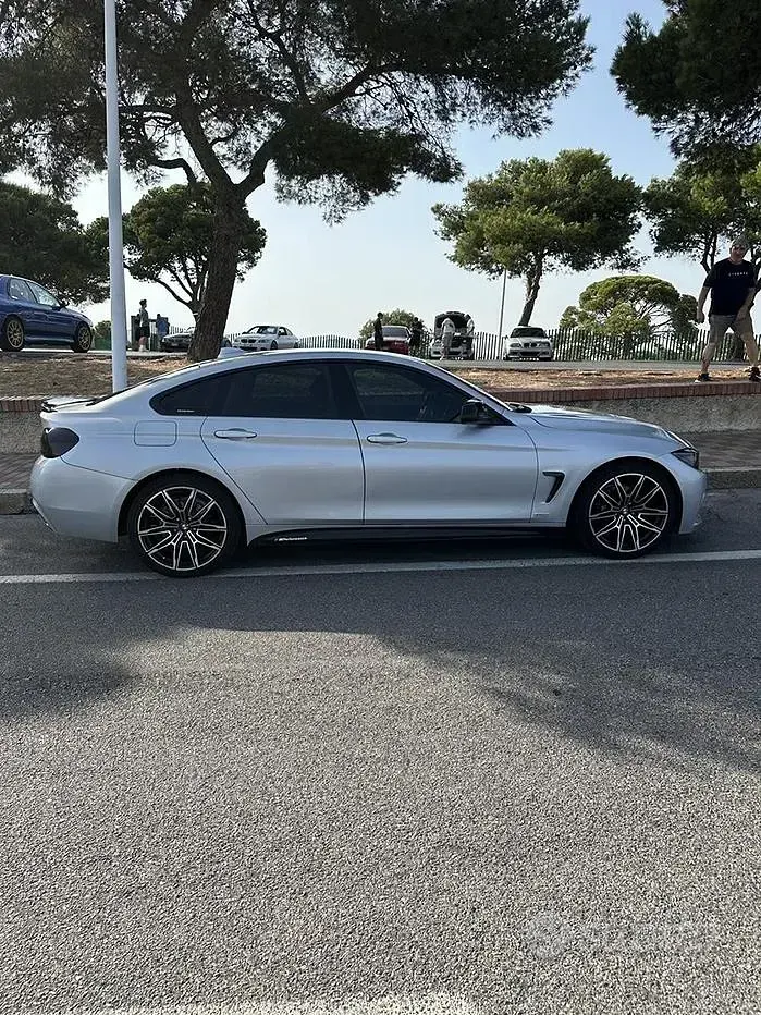 Usata BMW 420 Coupé 184 CV (135 kW) 2014 Grigio Coupé