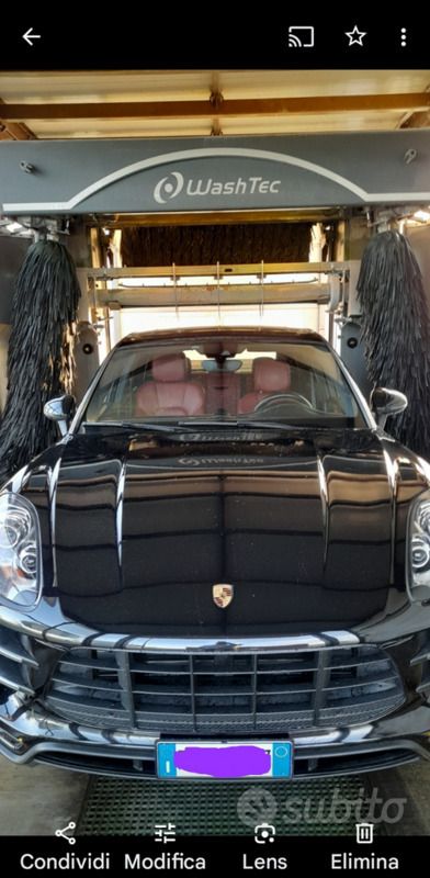 Usata Porsche Macan Turbo 400 CV (294 kW) 2016 Nero SUV
