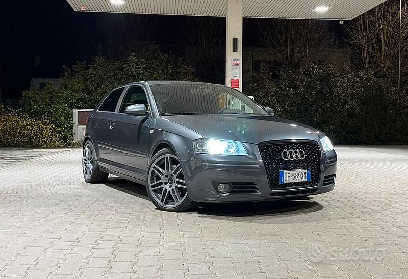 Usata Audi A3 S-Line 140 CV (102 kW) 2006 Grigio Utilitaria
