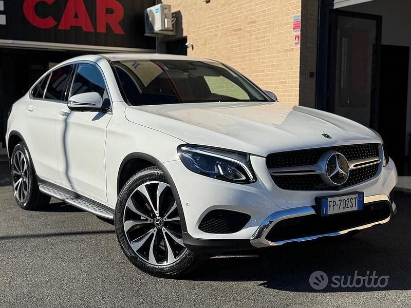 Bianco Usata 2018 Mercedes GLC220 Coupé | 26.499 € (Buon prezzo) - Immagine 1/4