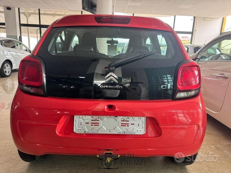 Usata Citroën C1 82 CV (60 kW) 2016 Rosso Utilitaria