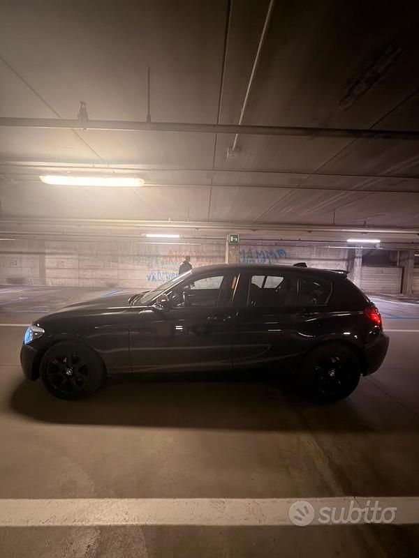 Usata BMW 118 2014 Nero Utilitaria