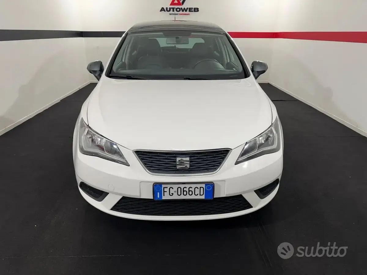Usata Seat Ibiza Style 75 CV (55 kW) 2016 Bianco Berlina