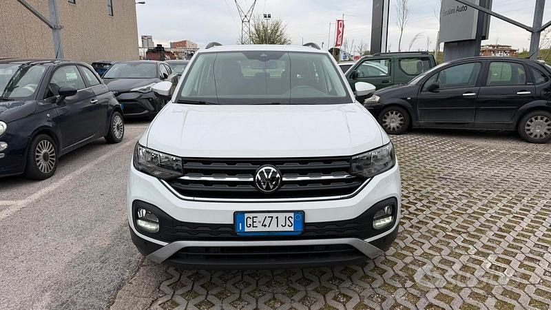 Usata VW T-Cross Style 95 CV (69 kW) 2021 Bianco SUV