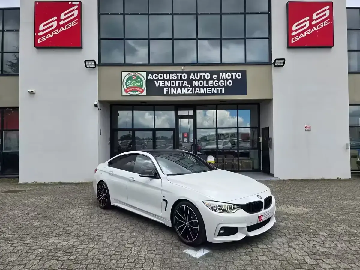 Usata BMW 420 M Sport 190 CV (139 kW) 2015 Bianco Coupé