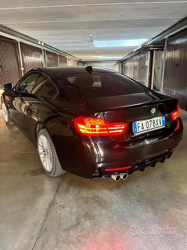 Usata BMW 420 Coupé Sport Line 190 CV (139 kW) 2015 Nero Coupé