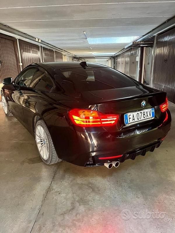 Usata BMW 420 Sport Line 190 CV (139 kW) 2015 Nero Coupé