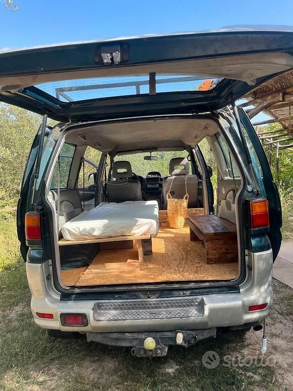 Usata Mitsubishi Space Gear 1996 Verde Monovolume