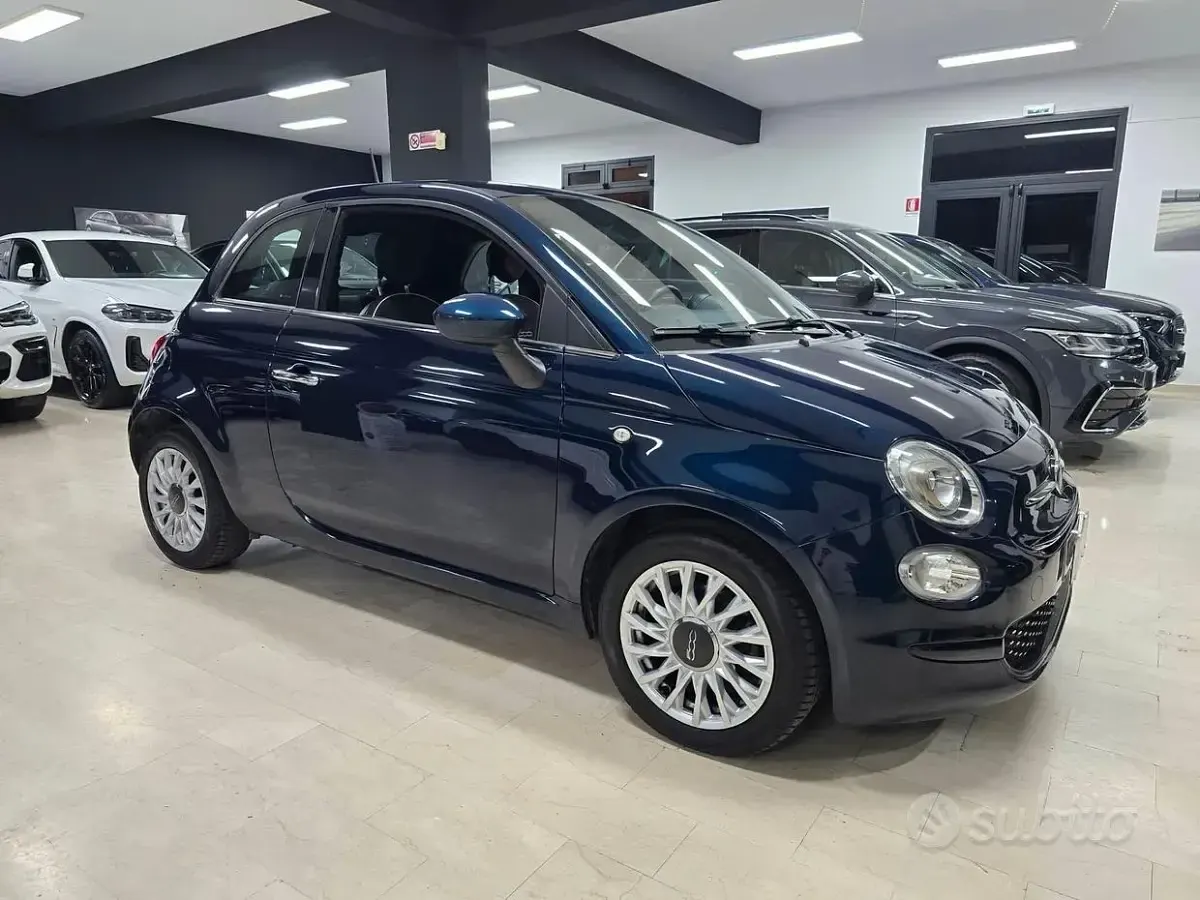Usata Fiat 500 Lounge 69 CV (50 kW) 2020 Bluazzurro Berlina