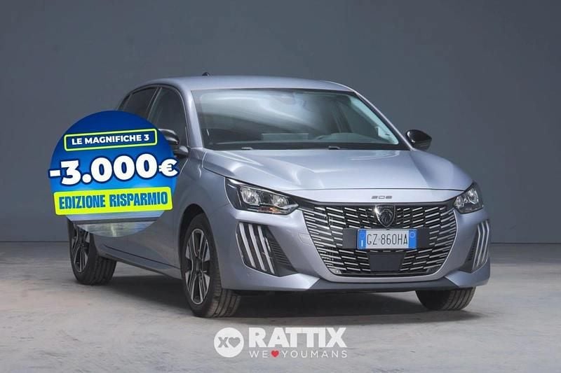 Usata Peugeot 208 Allure 100 CV (73 kW) 2025 Grigio Utilitaria
