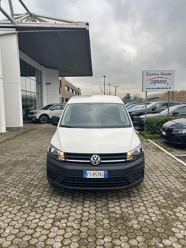 Bianco Usata 2018 VW Caddy Business Monovolume | 15.500 € (Buon prezzo) - Immagine 1/4