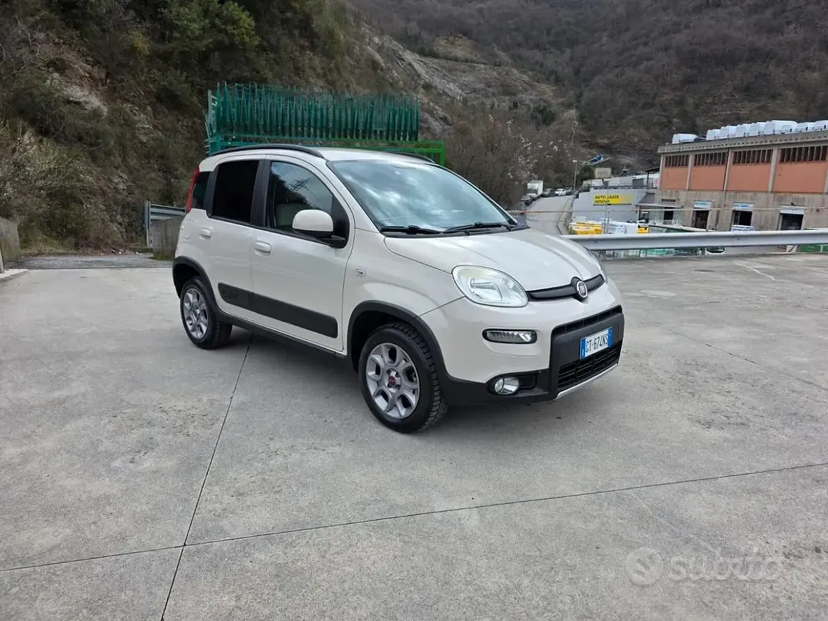 Usata Fiat Panda 4x4 S 75 CV (55 kW) 2013 Beige Utilitaria