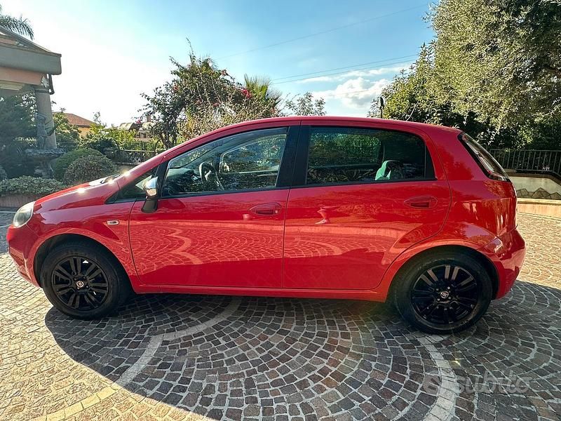 Usata Fiat Punto 90 CV (66 kW) 2012 Rosso Utilitaria