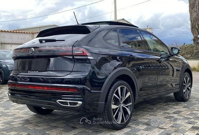 Usata VW Taigo R-line 110 CV (80 kW) 2022 Nero SUV