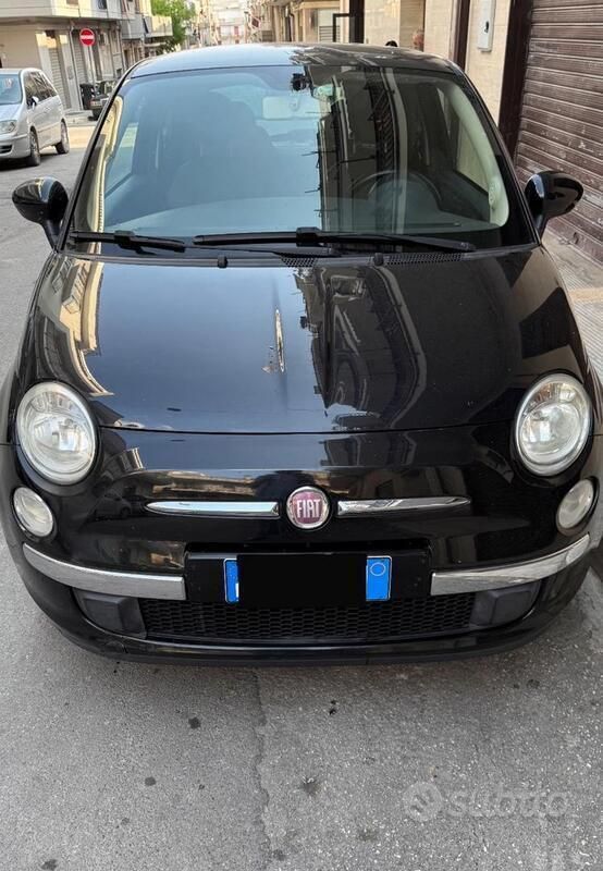 Usata Fiat 500 85 CV (62 kW) 2012 Nero Utilitaria