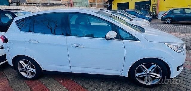 Usata Ford C-MAX Titanium X 120 CV (88 kW) 2017 Bianco Monovolume