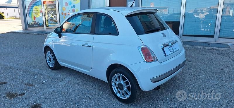 Usata Fiat 500 Sport 75 CV (55 kW) 2010 Bianco Berlina