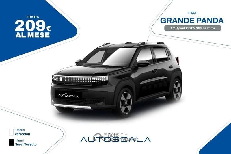 Nuova Fiat Grande Panda La Prima 110 CV (80 kW) 2026 Vari colori Utilitaria