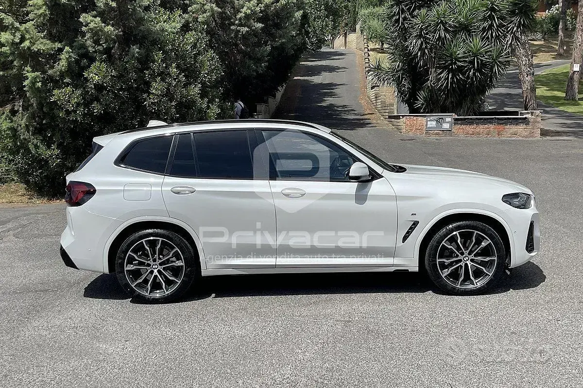 Usata BMW X3 M Sport 190 CV (139 kW) 2021 Bianco SUV