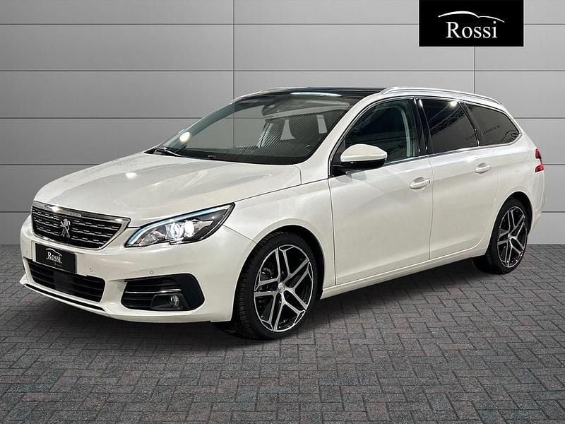 Usata Peugeot 308 SW Allure 120 CV (88 kW) 2019 Bianco Station wagon