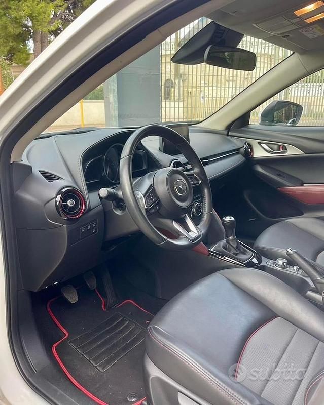 Usata Mazda CX-3 105 CV (77 kW) 2017 Bianco SUV