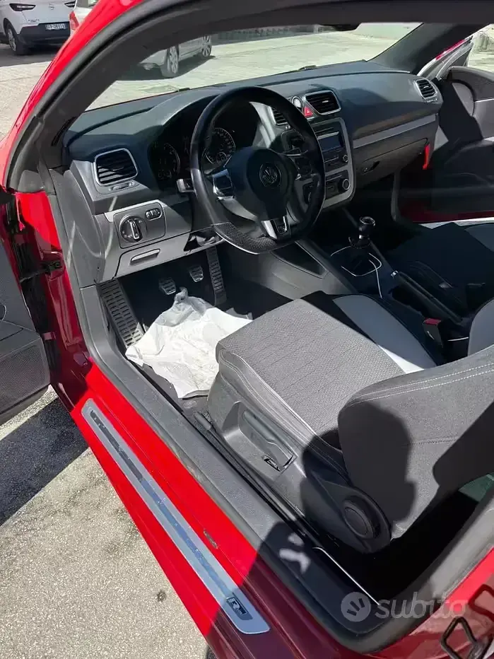 Usata VW Scirocco 210 CV (154 kW) 2011 Rosso Coupé