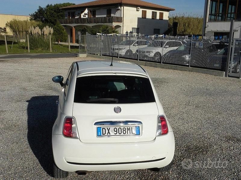 Usata Fiat 500 Sport 75 CV (55 kW) 2009 Bianco Utilitaria