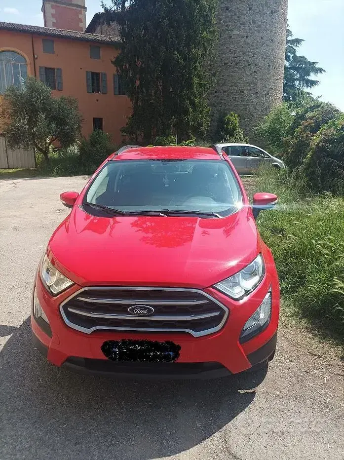 Usata Ford Ecosport 95 CV (69 kW) 2019 Rosso SUV