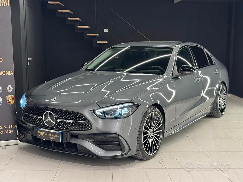Usata Mercedes C220 Premium 199 CV (146 kW) 2022 Grigio Berlina