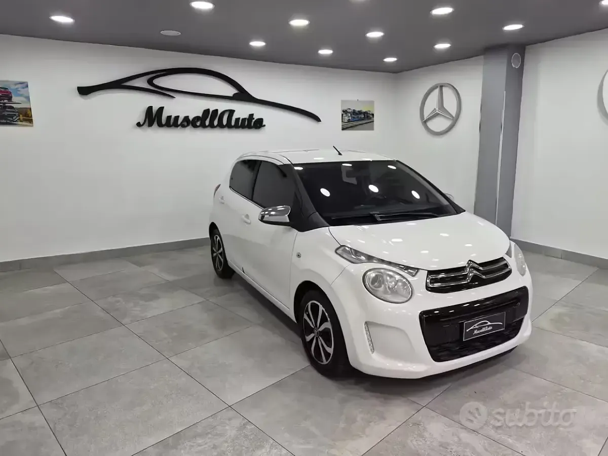 Usata Citroën C1 82 CV (60 kW) 2015 Bianco Utilitaria