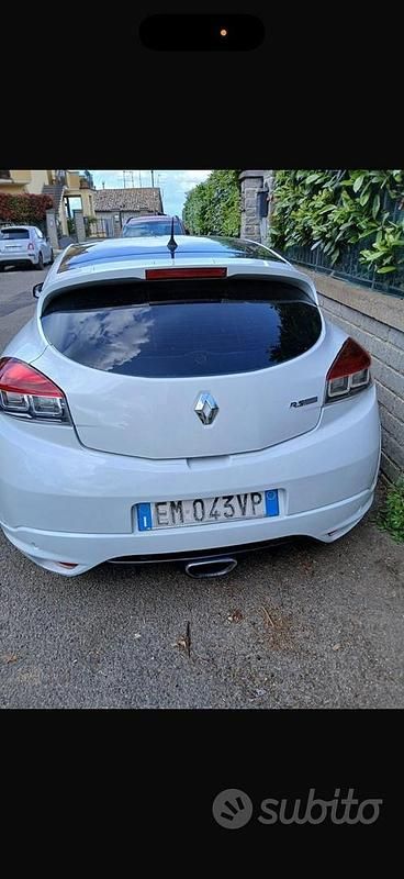 Usata Renault Mégane Coupé R.S. 300 CV (220 kW) 2012 Bianco Coupé