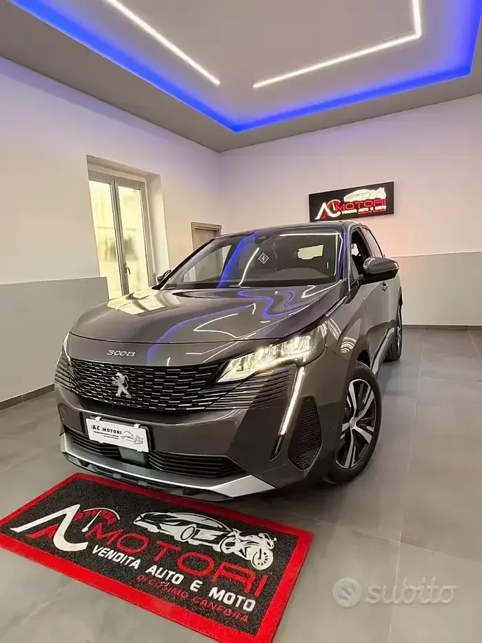 Usata Peugeot 3008 Allure 131 CV (96 kW) 2021 Grigio SUV