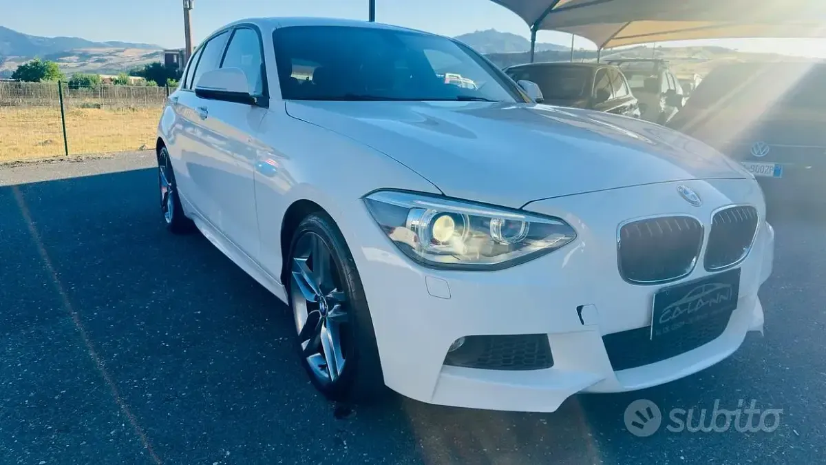 Usata BMW 120 M Sport 184 CV (135 kW) 2013 Bianco Utilitaria