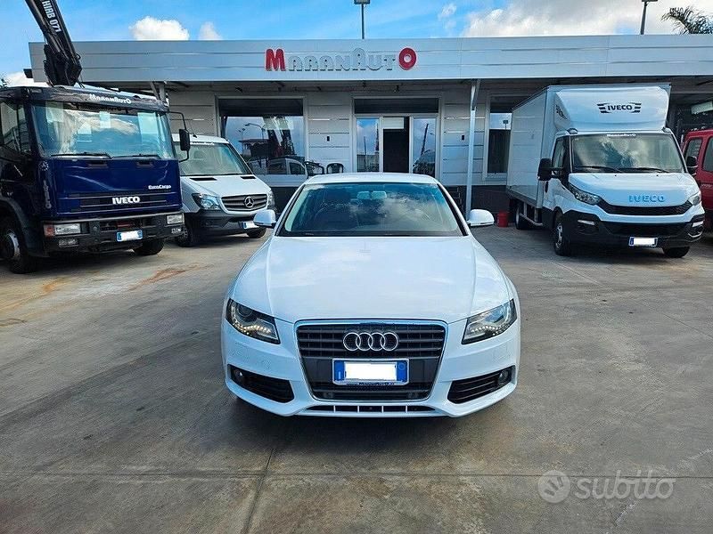 Usata Audi A4 160 CV (117 kW) 2009 Bianco Berlina