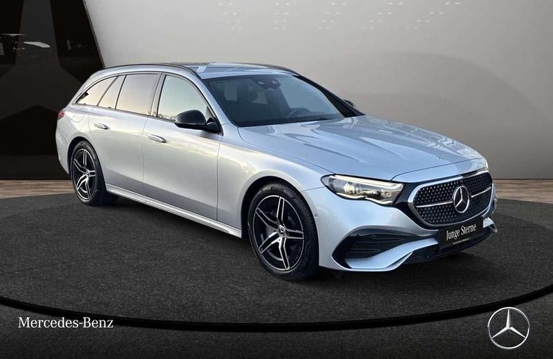 Usata Mercedes E220 AMG Line Premium Plus 197 CV (144 kW) 2024 Argento Station wagon