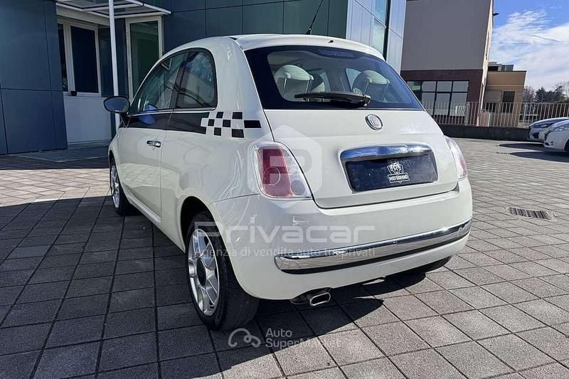 Usata Fiat 500 Lounge 99 CV (72 kW) 2009 Bianco Cabrio