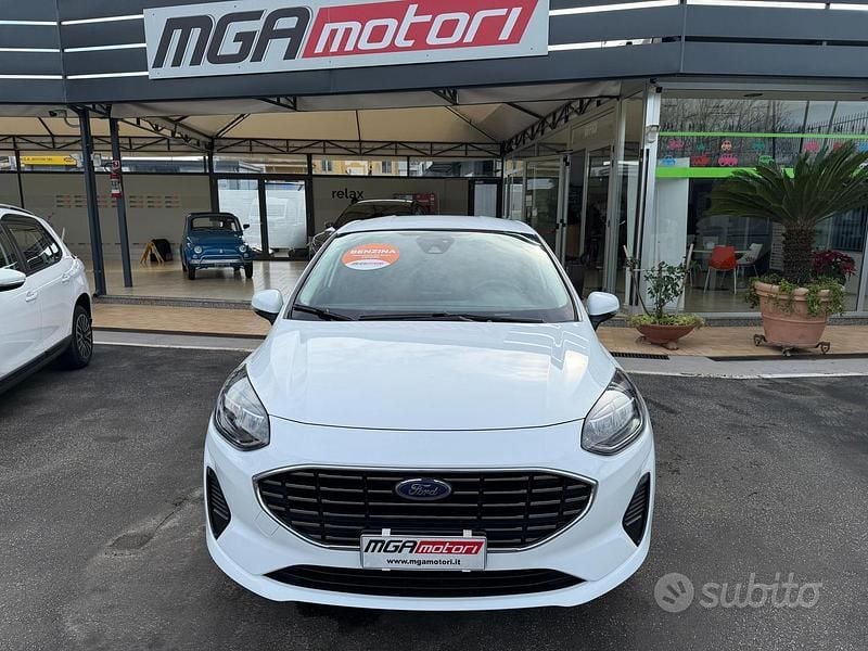 Usata Ford Fiesta Titanium 75 CV (55 kW) 2022 Bianco Utilitaria