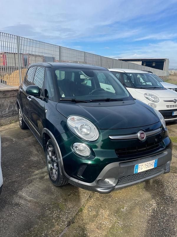 Usata Fiat 500L Trekking 95 CV (69 kW) 2016 Verde Monovolume