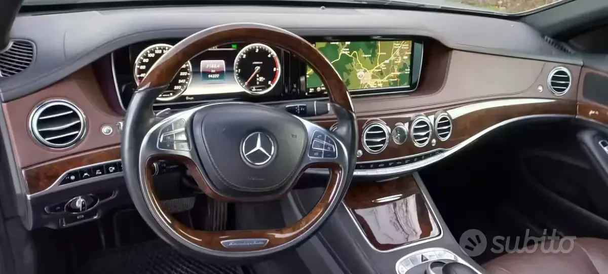 Usata Mercedes S350 Edition 258 CV (189 kW) 2014 Grigio Berlina