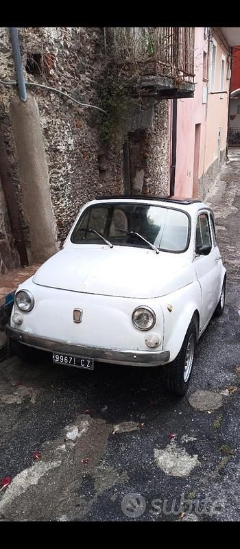 Usata Fiat 500 1970 Cabrio