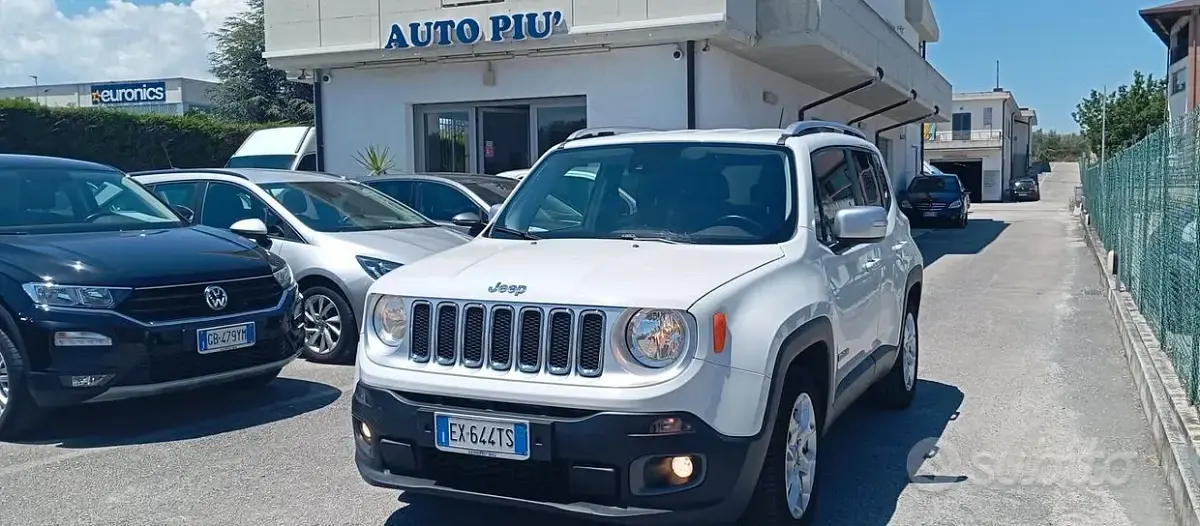 Usata Jeep Renegade Limited 120 CV (88 kW) 2015 Bianco SUV