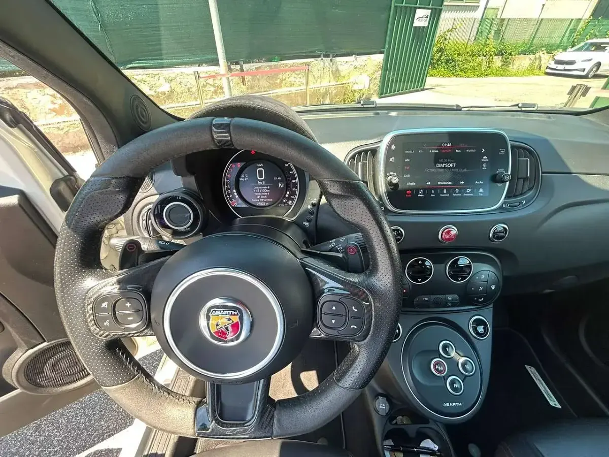 Usata Abarth 595 Competizione 179 CV (131 kW) 2021 Bianco Utilitaria