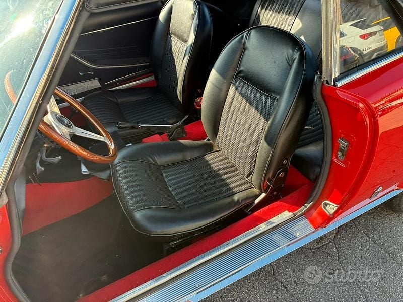 Usata Fiat 124 Spider 1960 Rosso Cabrio