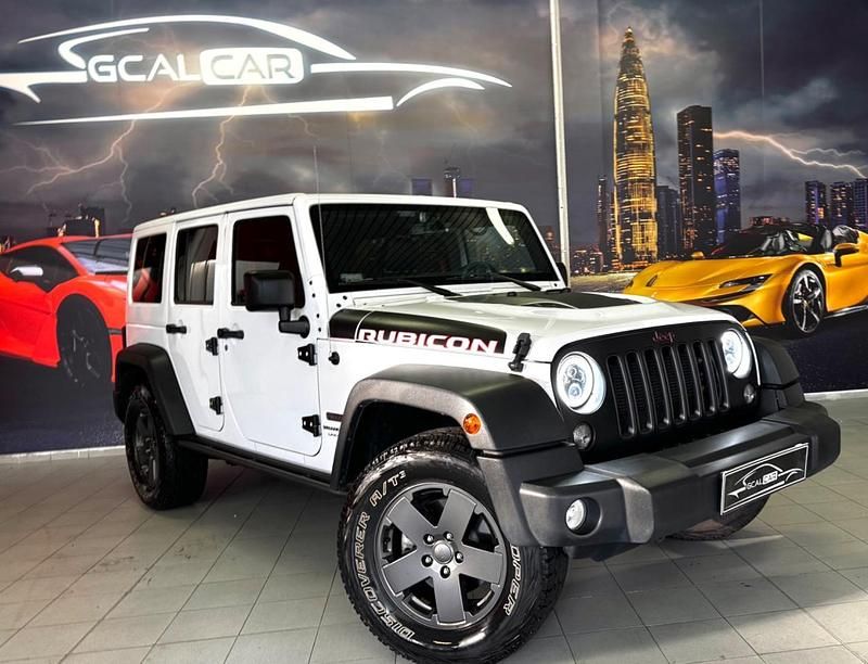 Bianco Usata 2018 Jeep Wrangler Unlimited SUV | 44.900 € (Ottimo prezzo) - Immagine 1/4