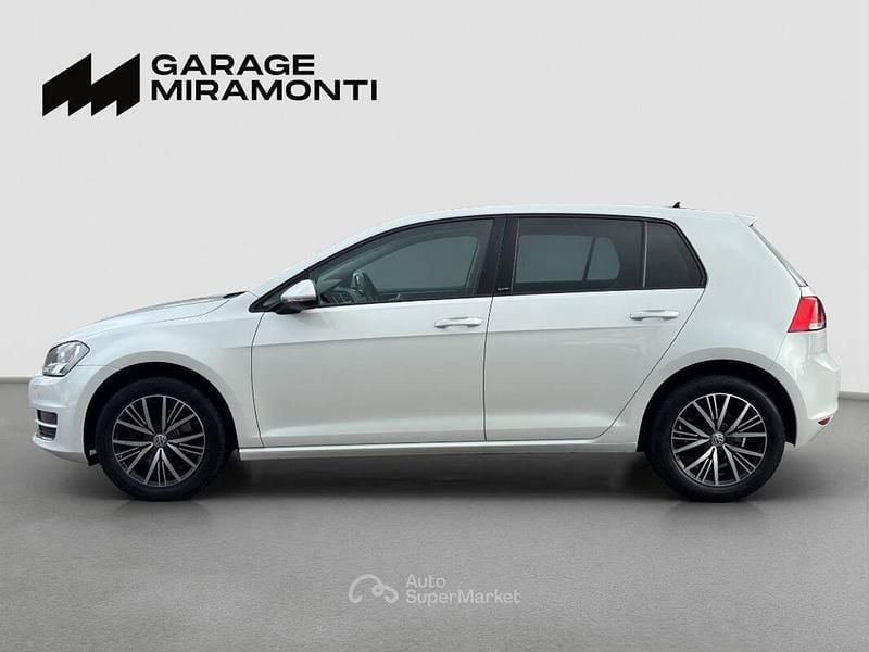 Usata VW Golf VII Sound 86 CV (63 kW) 2017 Bianco Berlina